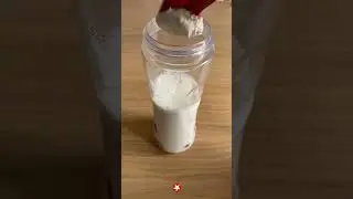 High Protein Strawberry Milkshake