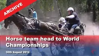 IoM TV archive: Horse team head to World Championships: 30.8.2014