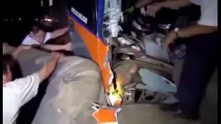 Авария  сбили Слона