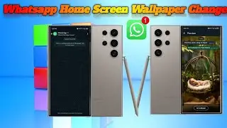 How To Whatsapp Home Screen Wallpaper Change