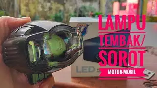 LAMPU SOROT - TEMBAK RTD MOTOR -MOBIL