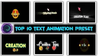 🥀Top 10 Trending text XML File| Trending Text Effect XMl File|Alight Motion XML File| Creation Tejas