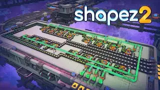 Shapez 2 - Painting, Fluids and More Complex Shapes [E5]