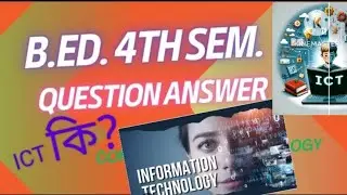 What is ICT ? #B.Ed #Education #ICT