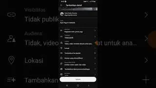 Cara Upload Video dari Android Ke YouTube