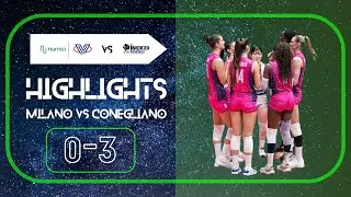 HIGHLIGHTS | Numia Vero Volley Milano - Prosecco Doc Imoco Conegliano (World Champs 2024)