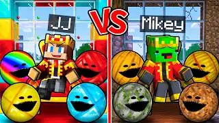 JJ vs Mikey: MOON WOKE UP CASTLE BATTLE In Minecraft - Maizen