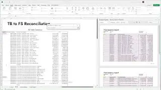DataSnipper Use Case - Reconcile Trial Balance to Financial Statement