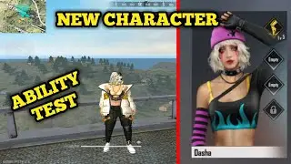 Dasha character in free fire | ability skill test | Dasha free fire