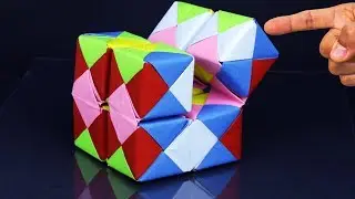 How To Make a Paper INFINITY CUBE - Easy Method Step by Step