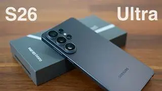 Samsung Galaxy S26 Ultra Black Unboxing