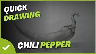 Как рисовать перец чили \ How to draw a chili pepper