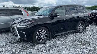 Copart Walk Around + CHEAP Lexus LX570