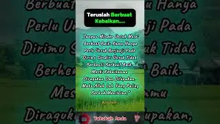 “Jangan Minder Untuk Mulai Berbuat Baik. Kamu Hanya Perlu Untuk Berjanji Pada Dirimu Sendiri ...,”