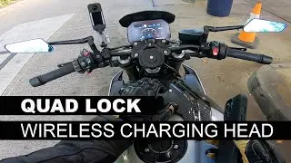 Quad Lock Wireless head review #quadlock #wirelesscharging