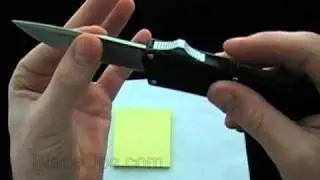 Out The Front Knife Troubleshooting