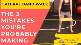 How to Strengthen Your Hips & Glutes (Butt) | Lateral Band Walks | Physical Therapy Exercise