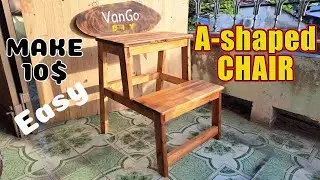 2 Tier Chair Bench Seat || DIY Chair || Woodworking for Beginner