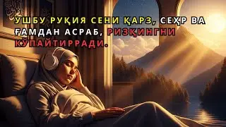 Тинглаб кўринг❗ Руқия – сеҳрни синдириб, ғамни кетказади, ризқни очади.