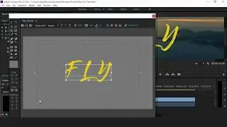 How to do Write On Text Effect - Adobe Premiere Pro