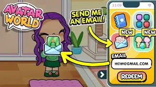 UPDATE - SEND MAIL TO YOUR FRIENDS IN AVATAR WORLD // HAPPY GAME WORLD