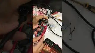How to test an electrical cord for damage #basic #electronics #safety