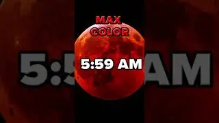 MUST SEE: Last Blood Moon in the U.S. until 2025! 