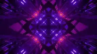 Satisfying Video | Free 3D Motion Tunnel Animation Abstract Background Loop