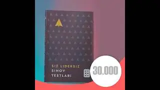 SIZ LIDERSIZ KITOBLARI: SINOV TESTLARI TEL: 945363132