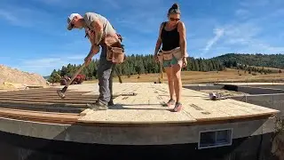 ANOTHER STEP COMPLETE in our OFF GRID HOME BUILD!!!