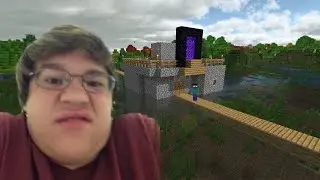 I found herobrines bunker after building fortbuscus in minecraft (E02)