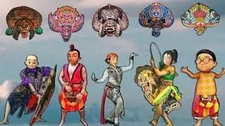 SERU SEKALI..!! UPIN IPIN DAN KAWAN KAWAN BERMAIN BARONGAN BERSAMA