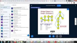 Identifying Bridge Edges in a Graph using Depth First Search