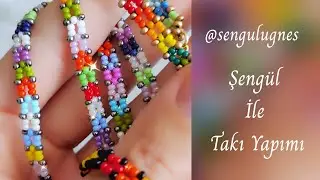 Çok Amaçlı Rengarenk Zincir Yapımı (Bileklik )#diy Multi-Purpose Colored Chain Making #tutorial