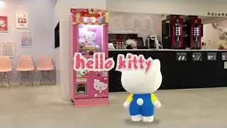 Hello kitty liat temenya