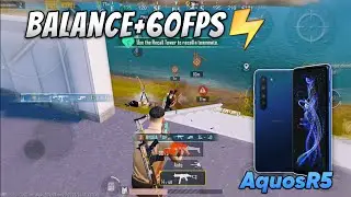 Sharp Aquos R5G HD Graphics livik Gameplay! 🔥 | Balance + Extreme 60FPS ⚡ | PUBG Mobile