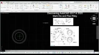 AutoCAD 2021_Practice 12_ Polar Array, Text and Dimensions_ Gauges