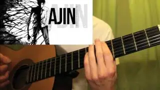 (аккорды) AJIN / Получеловек OP