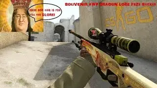 CS: GO | I Got A Souvenir AWP DRAGON LORE!