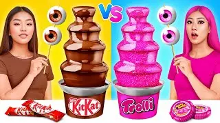 تحدي فوندو الشوكولاتة | معركة الغذاء الملحمية ToonDO Challenge