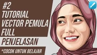 Cara edit foto vector untuk pemula | infinite design | part 2