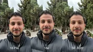 iPhone 16e vs iPhone 16 Pro vs iPhone SE 2022 Photo Test !