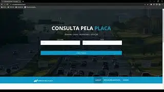 Consulta pela Placa - Informações do Proprietário e Débitos do veículo.