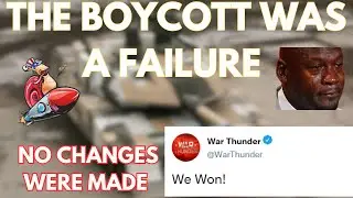 The War Thunder Boycott was a big FAIL