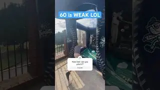 60 mph is WEAK 😂