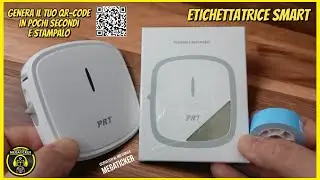 PRT QUTIE Mini Etichettatrice Portatile BT : Vi mostro come Funziona !!!