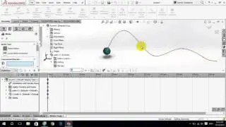 Path motion motor in solidworks