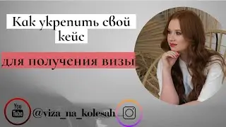 Как укрепить свой кейс для получения визы.