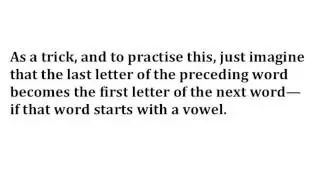 British accent training (Free)- Connected Speech and Word Linking