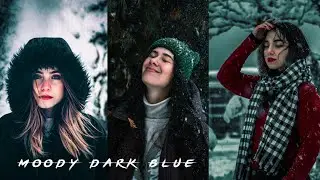 Lightroom Mobile Blue Tone Presets🔥l Lightroom Mobile Presets Dng | Lr Preset Free l Rays Of Flash
